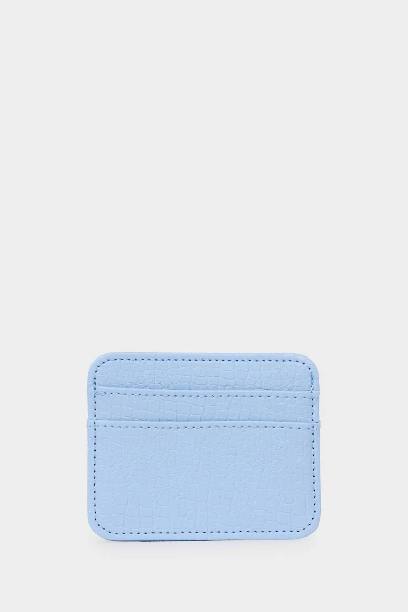 ديفاكتو Woman Faux Leather Business Card Wallet