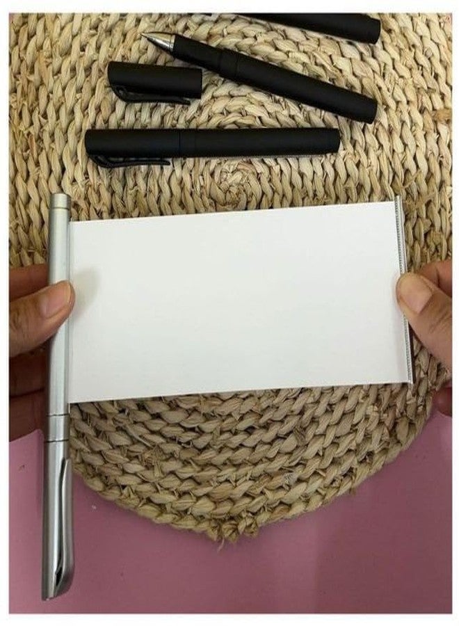 COYRASTH Retractable Pull-Out Banner Pen With Paper Scroll Inside,Ballpoint Pen With Built-In Paper For School,Office,Study,Or Projects,Unique Writing & Stationery Supplies,Ink Color-Red - Image 3