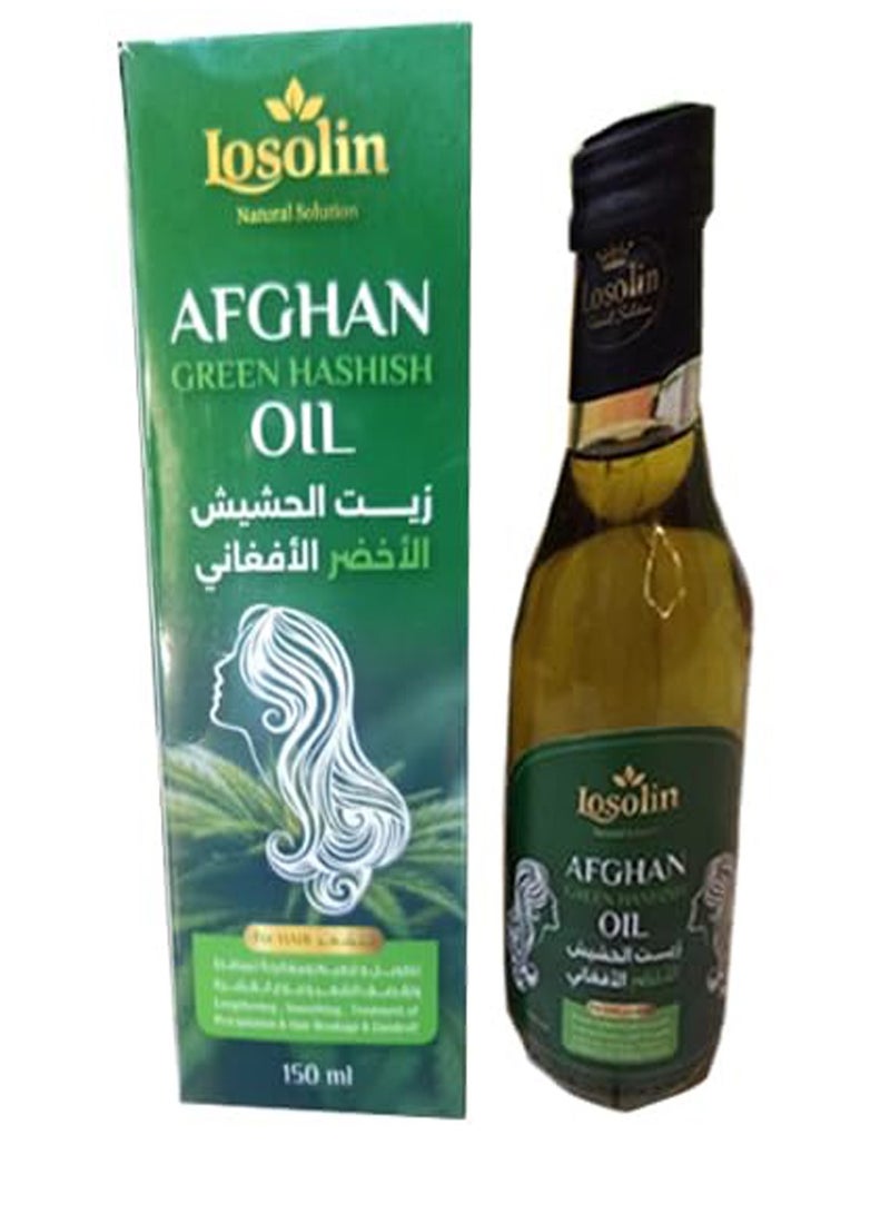 general 100% Natural Afghan Green Oil al hasish for Hair (1 Bottle 150 ml) - Image 4