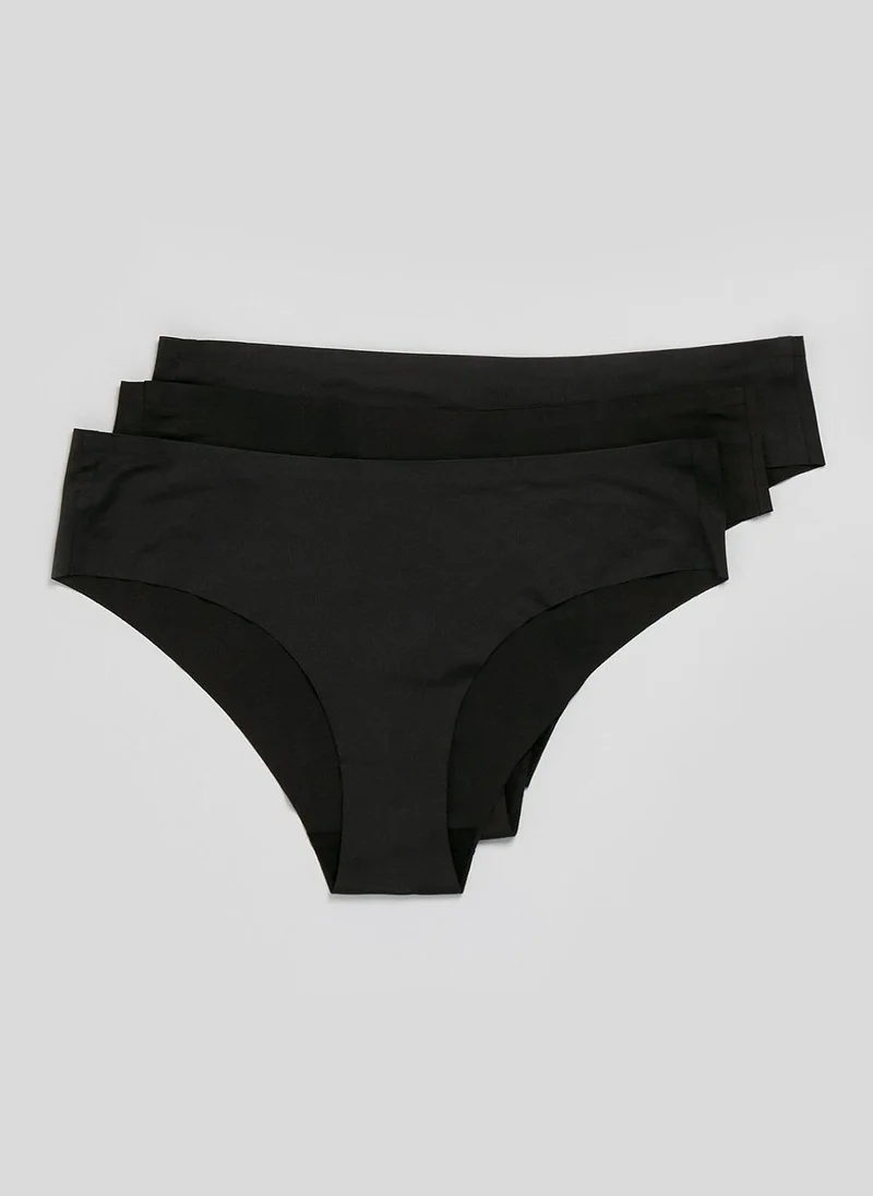 Matalan 3 Pack No Vpl Brazilian Knickers