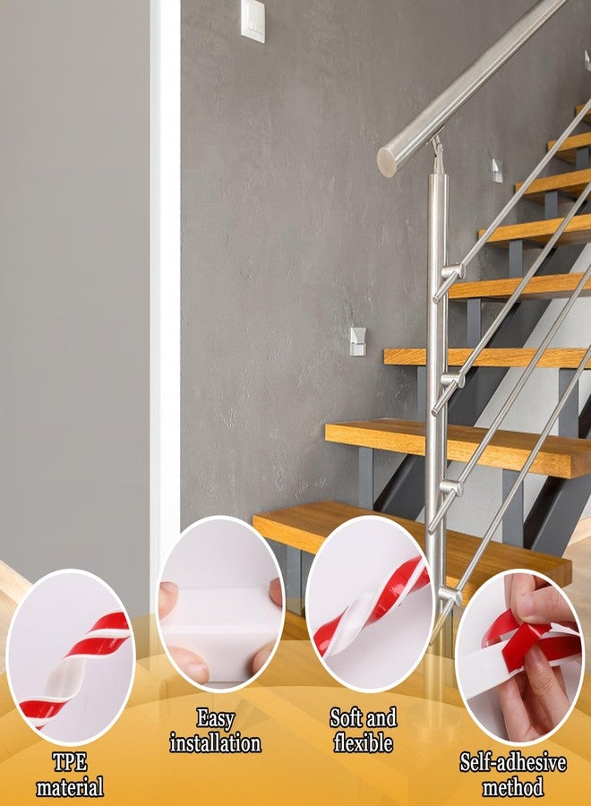 Nayotaa Wall Corner Protector Self-Adhesive Flexible - Durable Rubber, Furniture Edge Guard, Easy to Install, White, Prevents Wall Damage, Ideal for Home or Office Use - Image 5