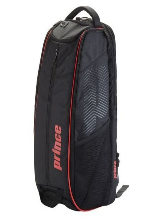 Prince Prince Tennis Backpack - Tour Dufflepack , Black/Red