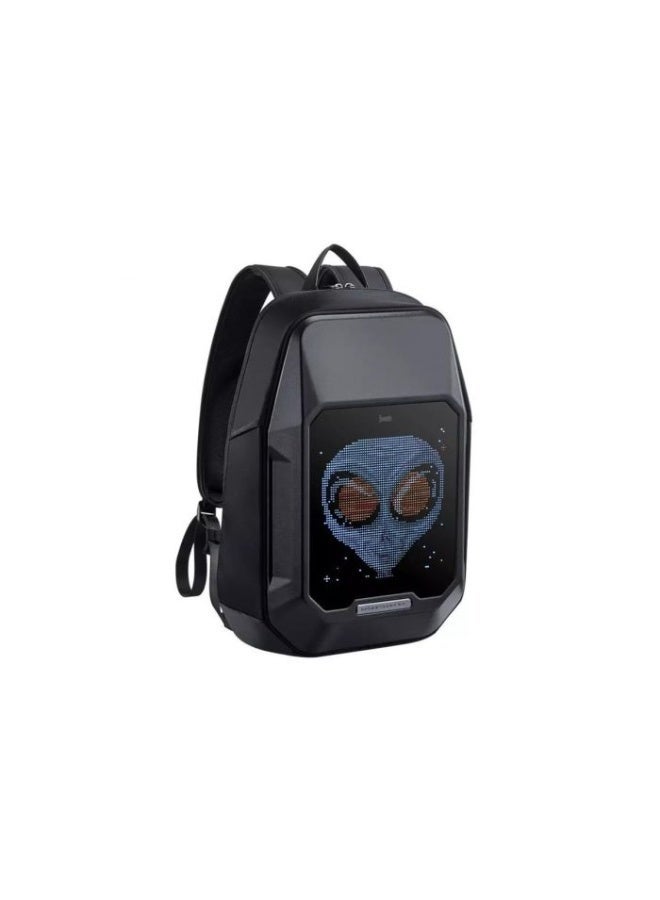 Divoom Cyberbag Pixel Art LED Backpack - BLACK - Image 1