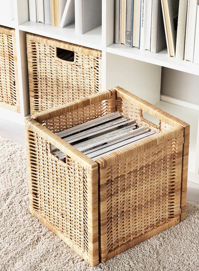 EVER SHINE Basket rattan 32x34x32 cm - Image 2
