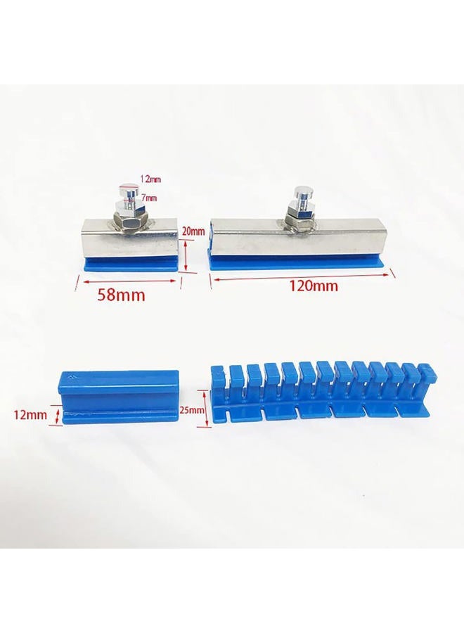 CYGOODS 10pcs/Set Adhesive Green Blue Glue Tabs Tools Kits for Car Paintless Dent Repair Tool Auto Dent Repair Tools Long Dent Repair Tools - Image 5