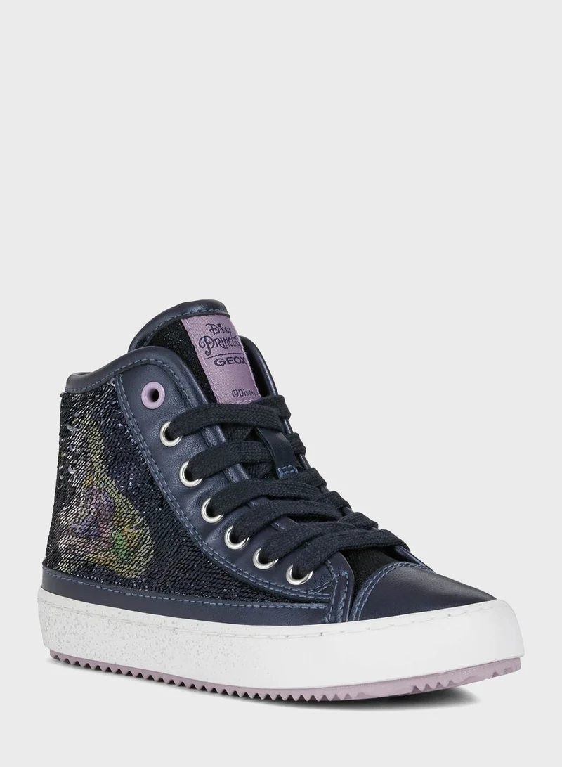 GEOX Kids Kalispera Lace Up High Top Sneaker