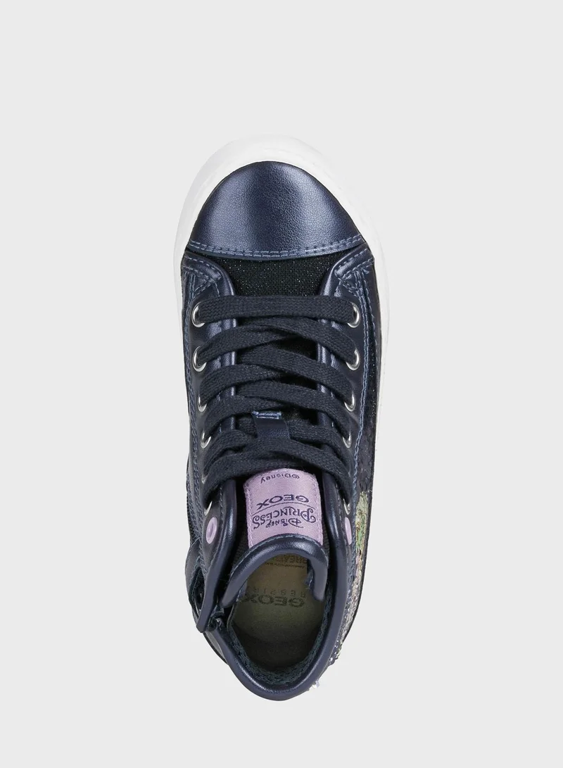 GEOX Kids Kalispera Lace Up High Top Sneaker