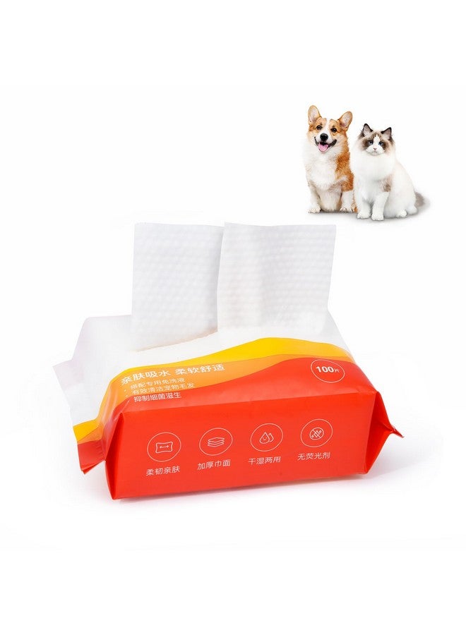 Petgravity Pet Cotton Tissue for Pet Cleaning Brush Cats Dogs Wipes for Pet Paw Eye Stains Ear Coat Extra Strong Soft Portable - Image 3