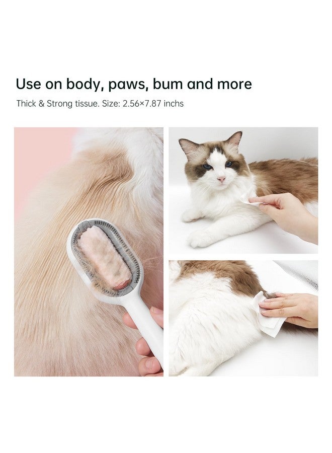 Petgravity Pet Cotton Tissue for Pet Cleaning Brush Cats Dogs Wipes for Pet Paw Eye Stains Ear Coat Extra Strong Soft Portable - Image 4