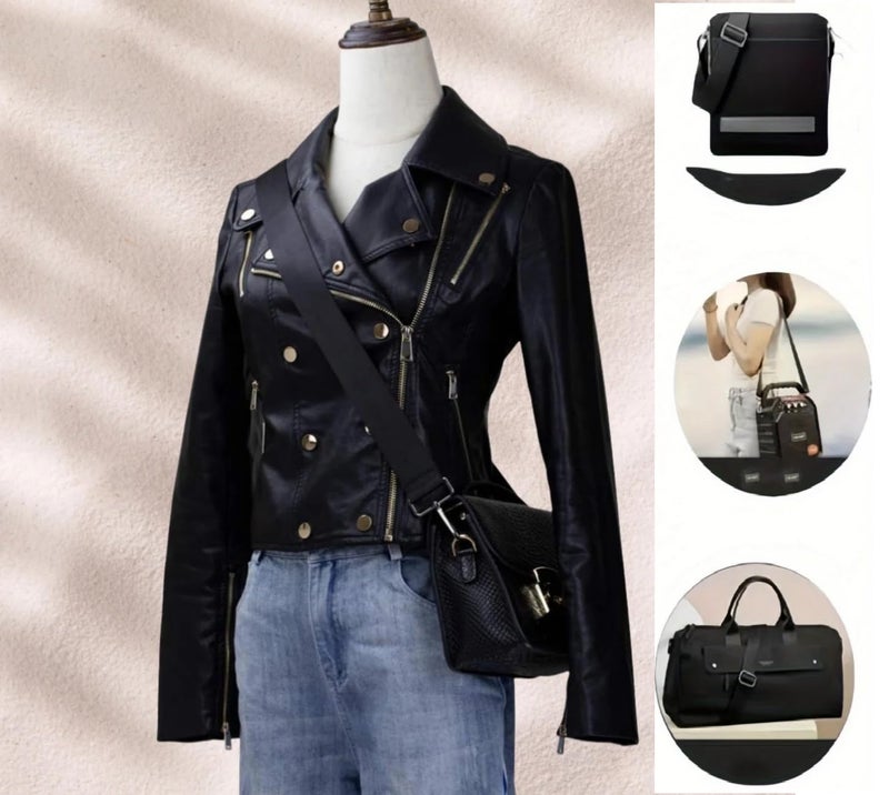 iCONY Nylon Universal Replacement Strap Belt - Durable and Adjustable for Handbags, Laptop bag, Crossbody Shoulder Bag Adjustable 5feet 1 Pack (3/4 Inch Blk) - Image 5