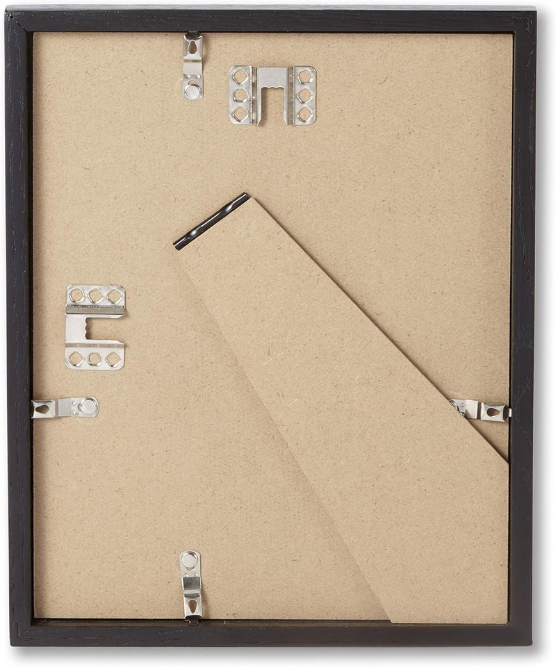 Opposite Wall - 8x8 in - Black Solid Oak Wood Picture Frame - Lightweight, Versatile & Shatterproof - Wall Hanging Poster or Photo Frame - Wall Decor for Office, Gallery & Home - Image 2