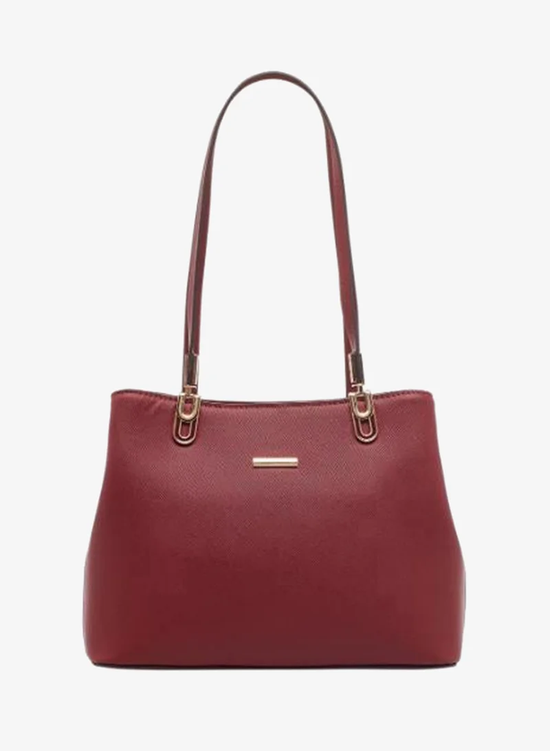 Sasha Sasha Textured Tote Bag with Double Handle