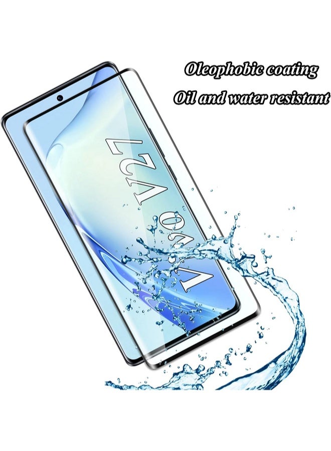 UV Curved Tempered Liquid Glue Glass For Vivo V27 5G - Image 1