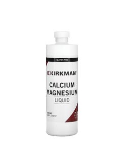 Kirkman Labs Calcium Magnesium Liquid 16 fl oz 473 ml  - Image 1