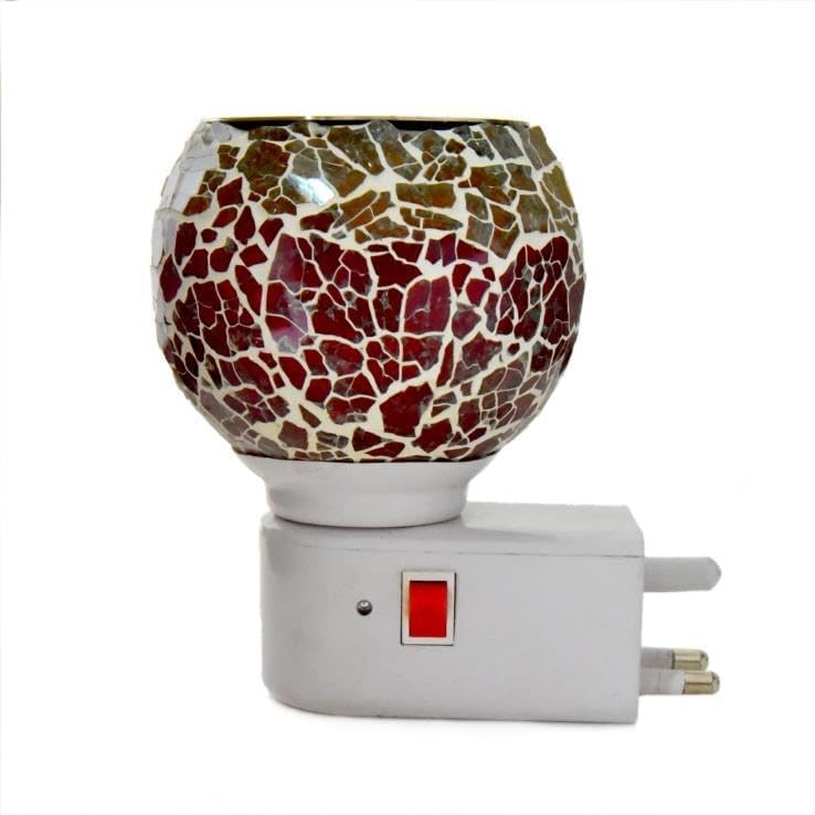 مبخرة كهربائية/ موزع عطر/ مبخرة كافور/ موزع زيت أساسي/ مصباح ليلي للتأمل/ كافور داني للعبادة/ المنزل/ المكتب/ مبخرة كافور كهربائية مع مفتاح تشغيل/ إيقاف