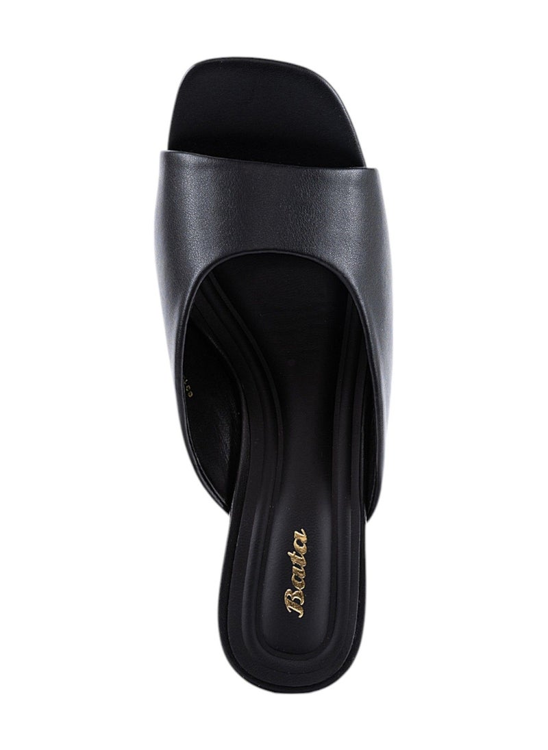 Bata - Square Toe Block Heel Sandals - Image 1