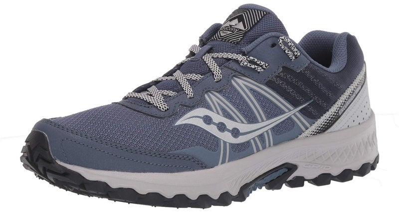 Saucony Men's Excursion TR14 Trail Running Shoe, Blue/Gray, 11