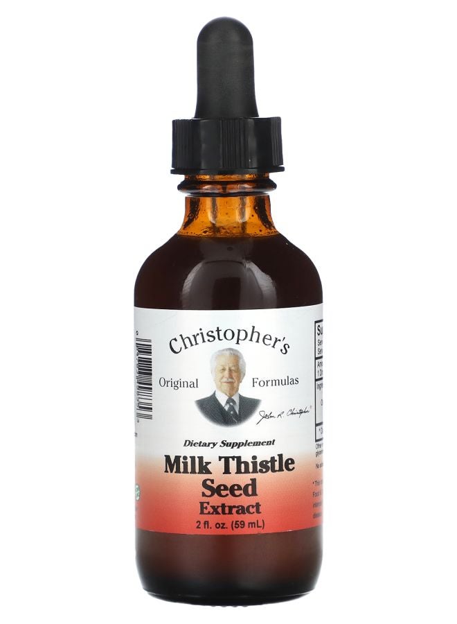 Christopher's Original Formulas Milk Thistle Seed Extract 2 fl oz (59 ml) - Image 1