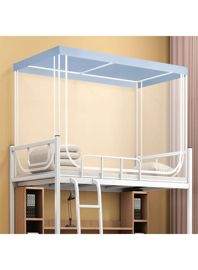 Bluejw Student Mosquito Net Upper And Lower Bunk Universal 0.9m Single Dormitory Dormitory Artifact Bed Curtain Shading Integrated Bracket Mosquito Net - Image 1