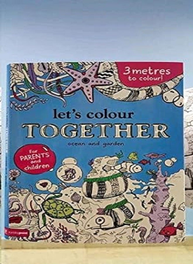 Let s Color Together Ocean and Garden
