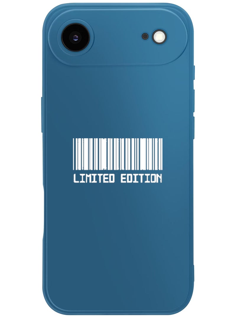 Theodor Protective Slim Fit Case Liquid Silicone Cover with Full Body Protection Anti-Scratch Shockproof Case For Apple iPhone 17 Air (Blue) Limited Edition - White - Image 1