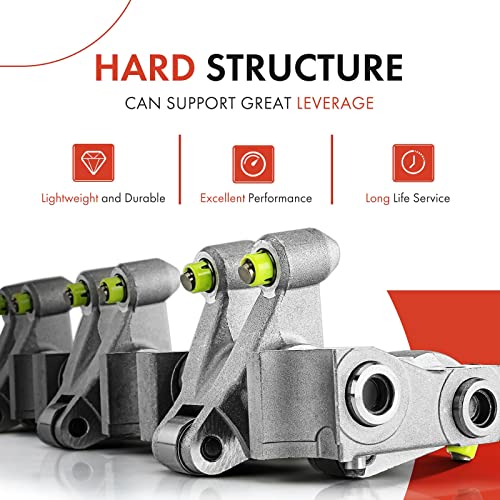 A-Premium Rocker Arm Shaft Lifter Assembly Compatible with Chrysler 300 05-10, Pacifica 04-08 & Dodge Charger 06-10, Challenger 09-10, Journey 09-10, Magnum 05-08, 3.5L 4.0L, Replace# 4892293AC - Image 3