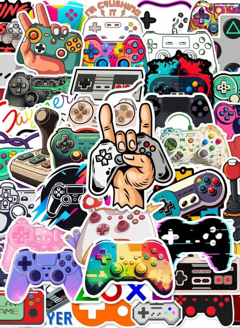 50pcs Waterproof Video Game Stickers for Phones, Cars, Gift Boxes, Bags, Helmets, Kids Toys, Bicycles - Image 2