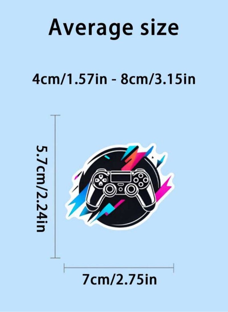 50pcs Waterproof Video Game Stickers for Phones, Cars, Gift Boxes, Bags, Helmets, Kids Toys, Bicycles - Image 4