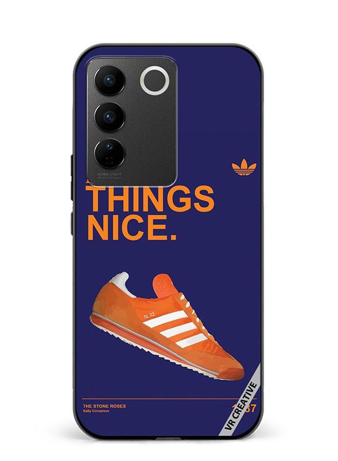 VR CREATIVE Protective Case Cover For Vivo V27e All Things Adidas Design Multicolour - Image 1