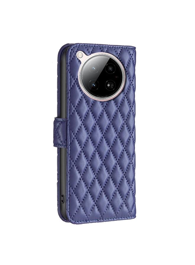 زبون جراب لهاتف Infinix Zero 40 4G Diamond Lattice محفظة جلدية قابلة للطي - Image 4