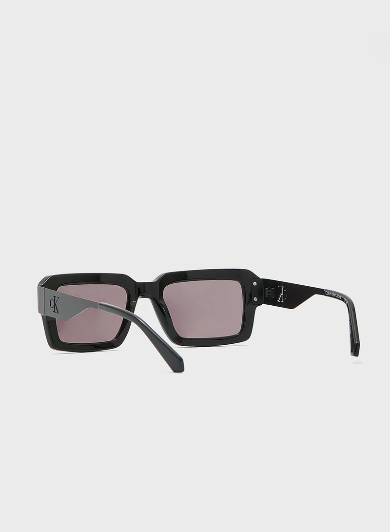 كالفن كلاين جينز Modified Rectangle Sunglasses