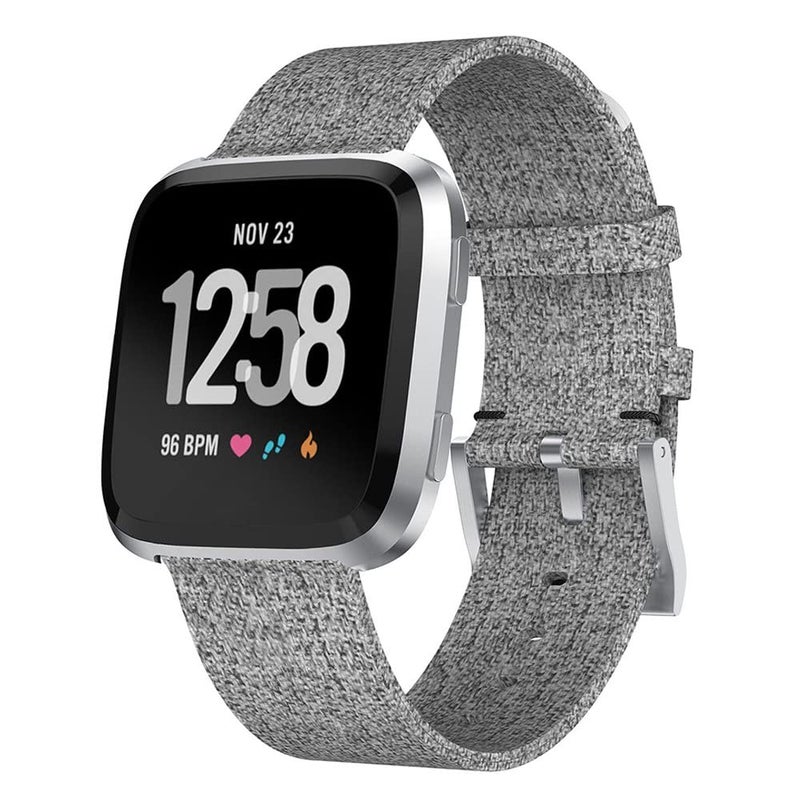 eWINNER Stainless Steel Adjustable Strap Compatible with Fitbit Versa/Versa 2/Versa Lite/SE – Men & Women’s Metal Replacement Band - Image 2