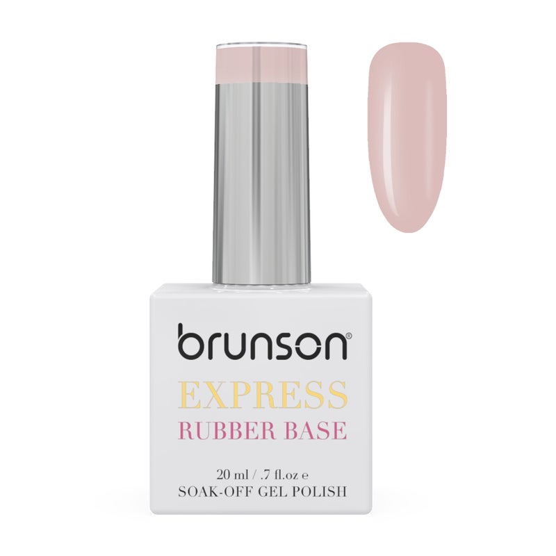 brunson TPO free Rubber Base Gel polish 20ml Soak Off Base Coat for Nail Strengthening Long Lasting Gel Polish Base for Chip Free Shine Brittle Nails UV Rubber base Russian manicure Non Yellowing salon manicure - Image 1