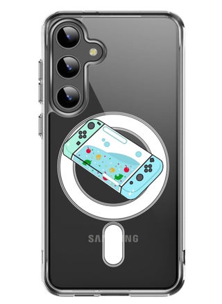 Magnetic Case for Samsung Galaxy S24 Plus 6.7-inch Compatible with MagSafe Wireless Charging, Shockproof Phone Bumper Cover Console - pzsku/Z4FD13524B95EE72685ADZ/45/_/1707938671/32ba3591-4d11-46be-b3a6-b147a0bee1f8