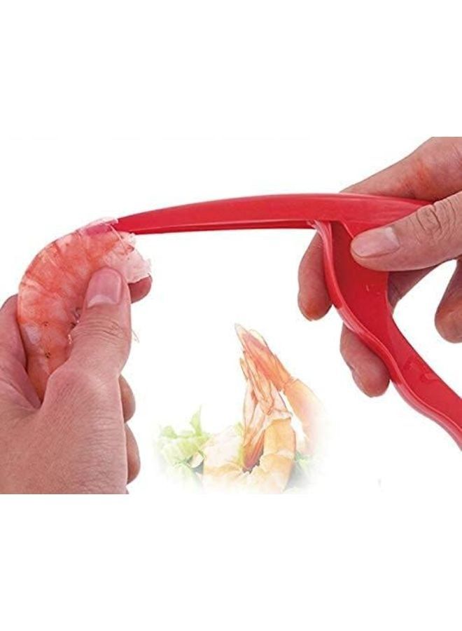 Peel Shrimp Tool Prawn Peeler Kitchen Gadgets Cooking Seafood Tools - Image 3