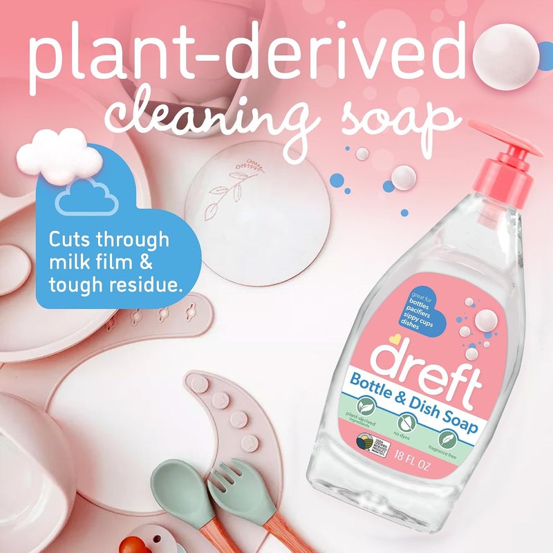 Dreft Baby Bottle and Dish Soap - 3 Pack - Image 3