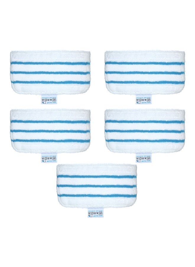 NIBEMINENT 5-Piece Mop Pads Replacement for Decker Steam Blue - Image 1
