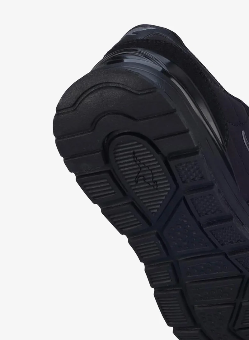 Kangaroos BLACK Kids Hook & Loop School Sports Shoes for Men | Best Price UAE