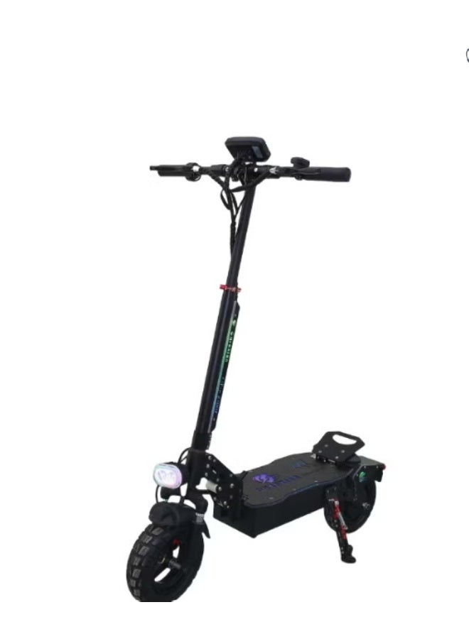 Z3 Pro Electric Scooter Powerful Motor 48V13Ah Battery 35 to 45Km Range Super Max Speed, 4 Suspension Led Lights & LCD Display