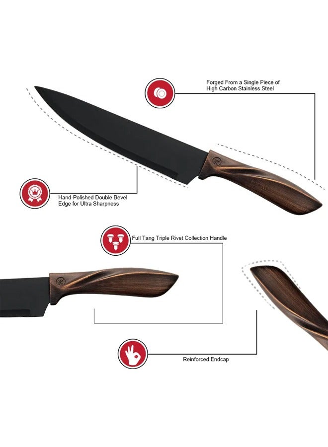 KLNAMAEAAN 6 Piece Stainless Steel Knife Set - Image 4