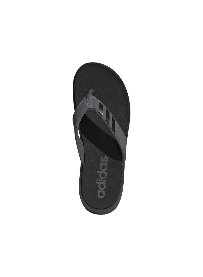 adidas شبشب رياضي مريح أسود 5