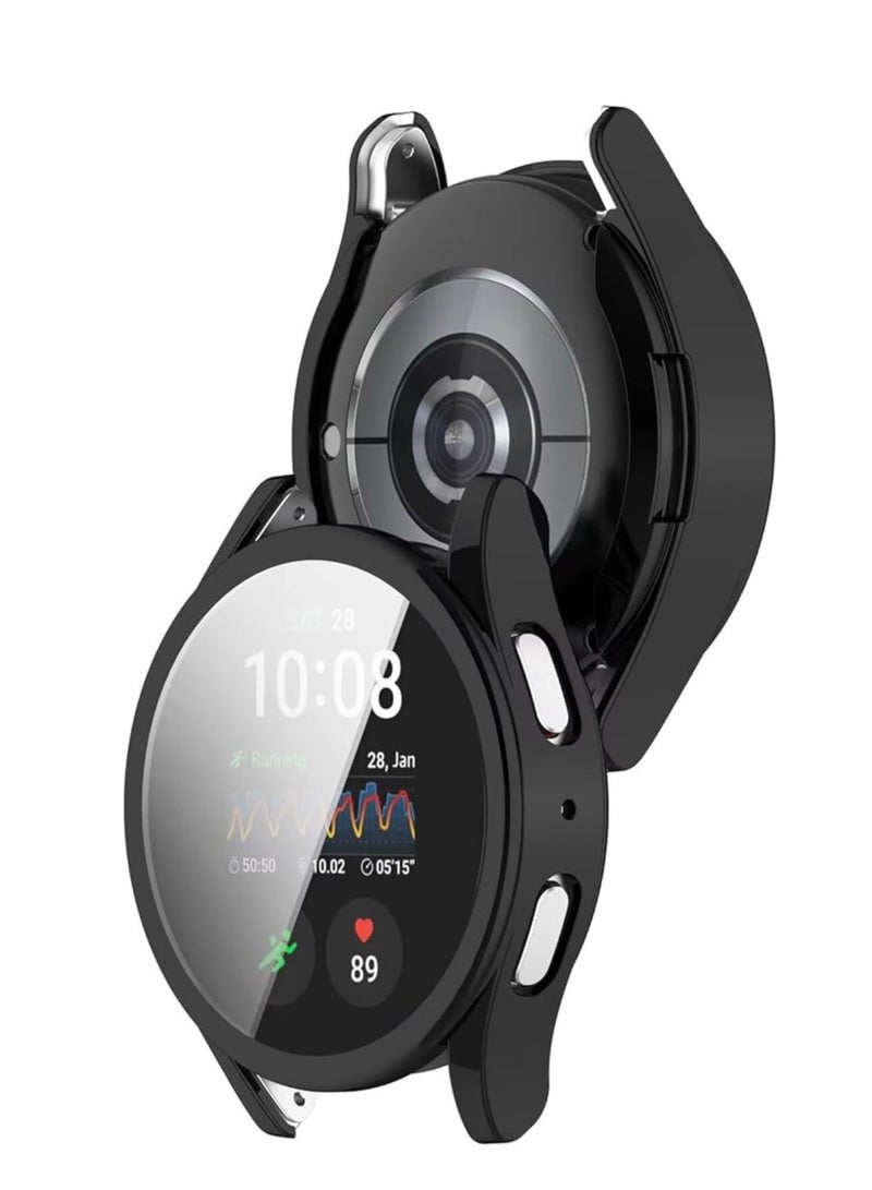 Samsung Galaxy Watch 7 2024 Screen Cover 44MM All-Around TPU Anti-Scratch Black - Image 2