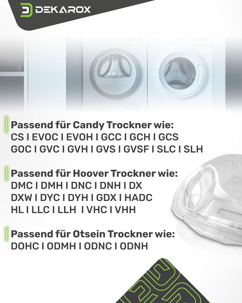 Dekarox Water Container Condensate Container for Candy Hoover Otsein 40008542 40009648 for Dryers Washer Dryer Tumble Dryer Condenser Dryer - Image 3
