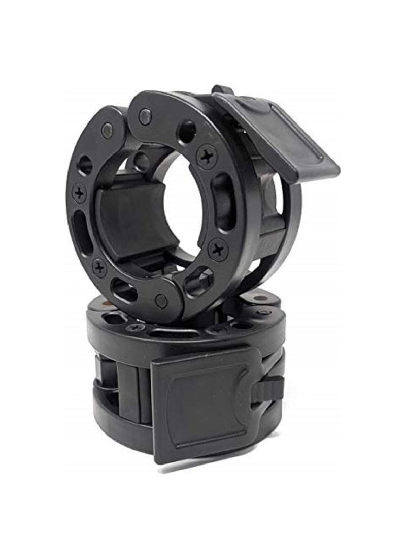 COMMANDO Pair of Quick-Release Olympic Barbell Locks  - Image 1