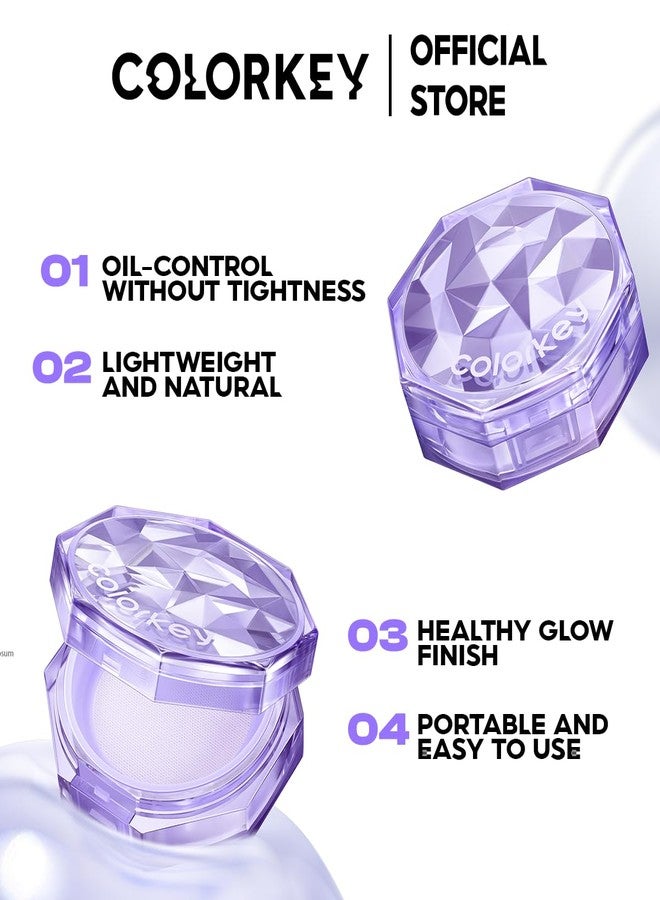 Colorkey Original Setting Loose Powder， Matte Finish, Long-lasting, Oil-control, Waterproof, Sweat-proof, Non-cakey, Natural Look, Sets Makeup, Evens Skin Tone (C01, Normal) - Image 4