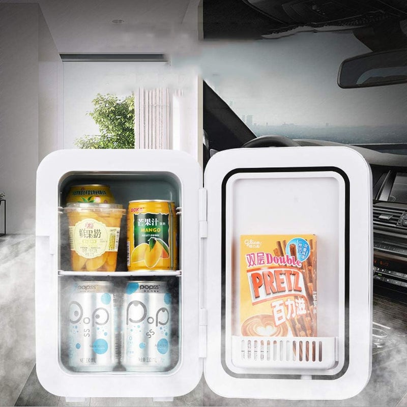 windforgecraft Mini Fridge Electric Cooler And Warmer, Ac/Dc Compact And Portable Thermoelectric System, For Store Food, Drinks, Beer, Snacks, Breast Milk, Skincare - Image 2