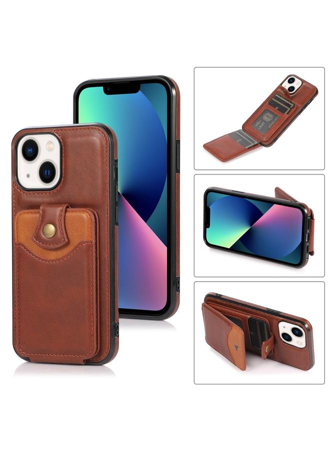 اس-توب جراب لهاتف iPhone 14 Plus مصنوع من الجلد الناعم وحقيبة المحفظة وحافظة الهاتف - Image 1