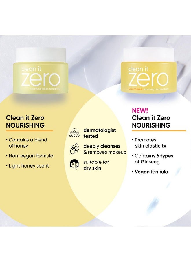 Banila Co Clean It Zero Nourishing Cleansing Balm Korean Makeup Remover For Dry Skin Vegan & Made With Ginseng Root And Berry 100Ml/3.38 Fl Oz  - Image 3