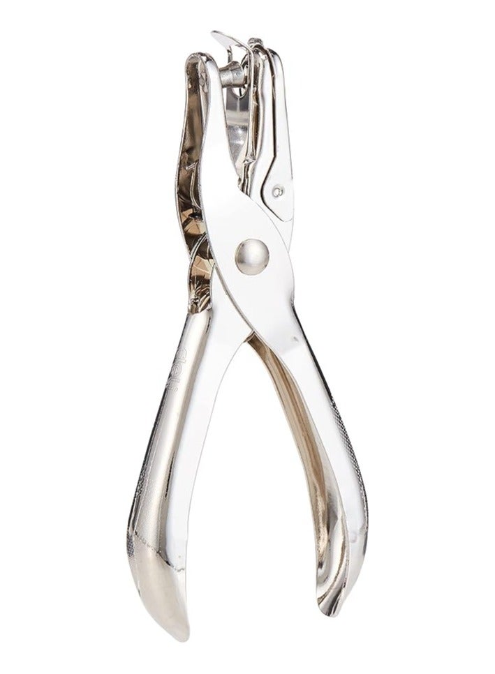 Deli E0114 One Hole Punch Plier Silver - Image 1
