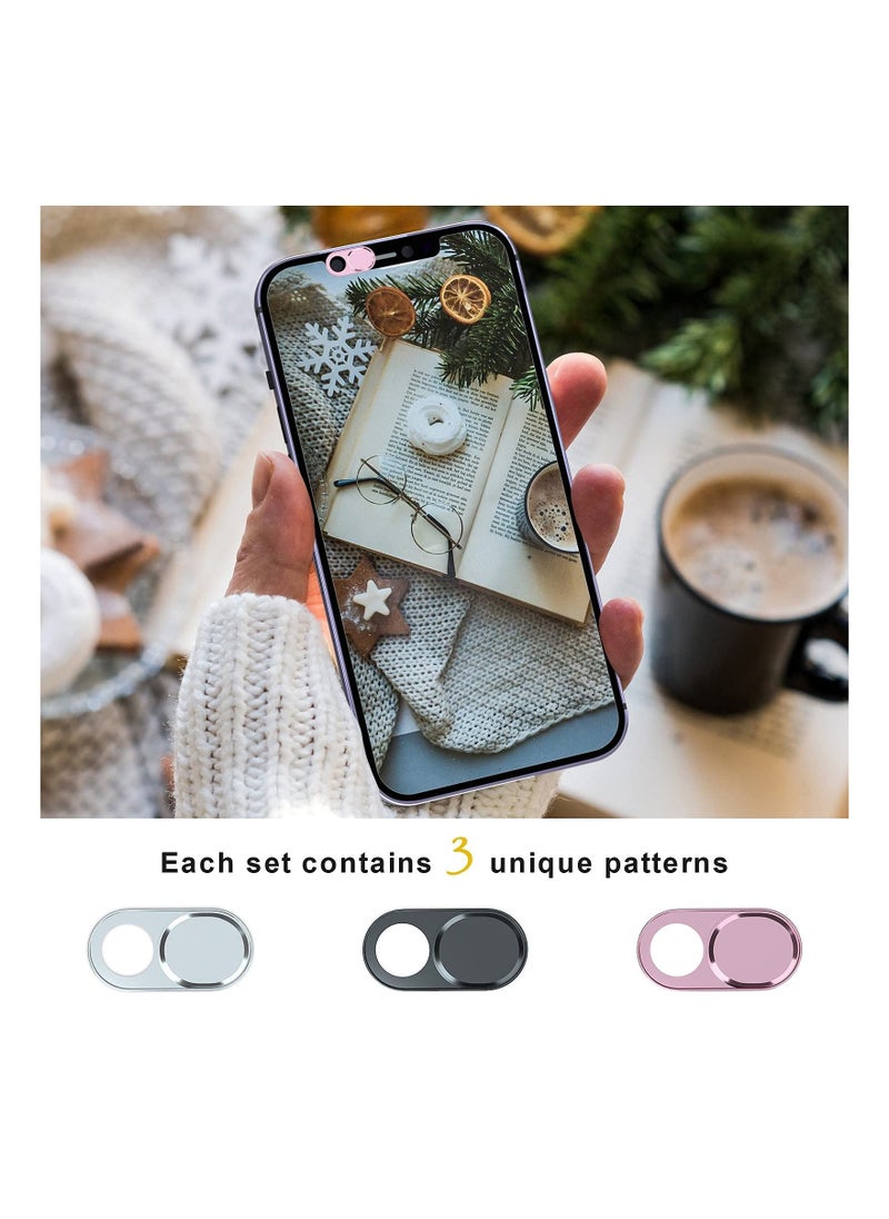Y&D - Webcam Covers, Web Mac Laptop Camera Cover Slide, Ultra Thin Blocker Fits for MacBook Air Pro iPhone iPad, Protect Your Privacy and Security - Image 1